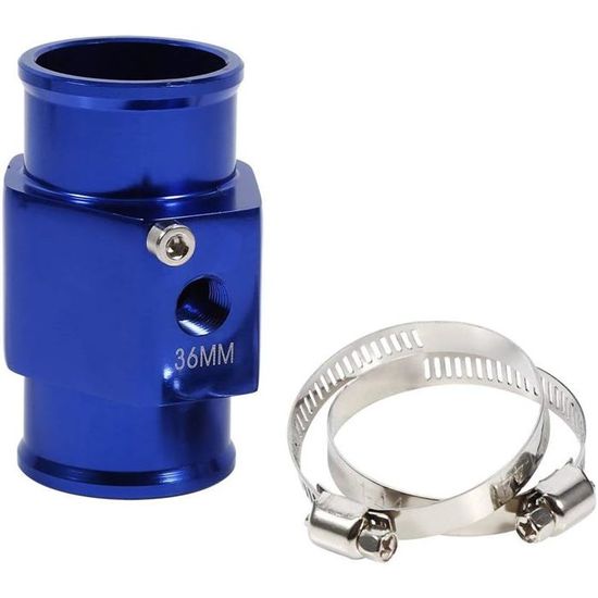 Adaptateur Capteur Température Eau Moto - Alliage Aluminium 18mm Avec 2 Pinces