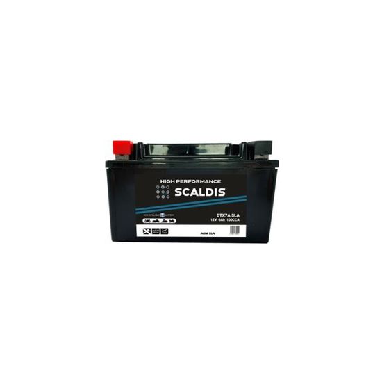 Batterie moto SCALDIS HP DTX7A-BS SLA 12V 6AH 100A