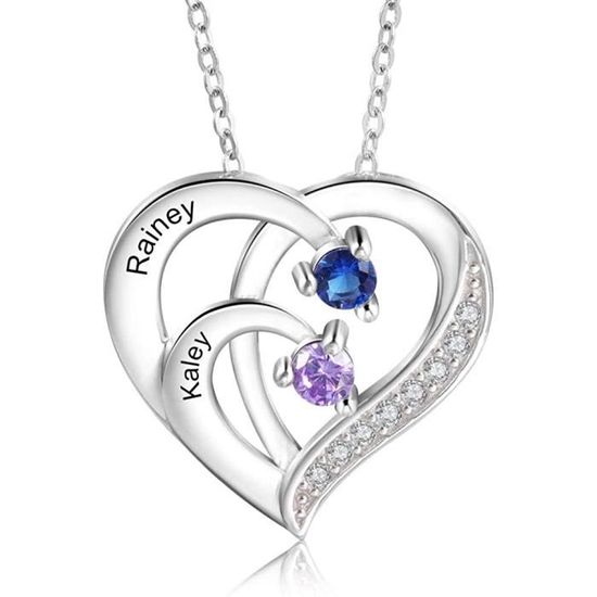 Collier En Argent 925 Avec Améthyste Et Pierres Naturelles - Turquoise, Longueur 8,66 Pouces