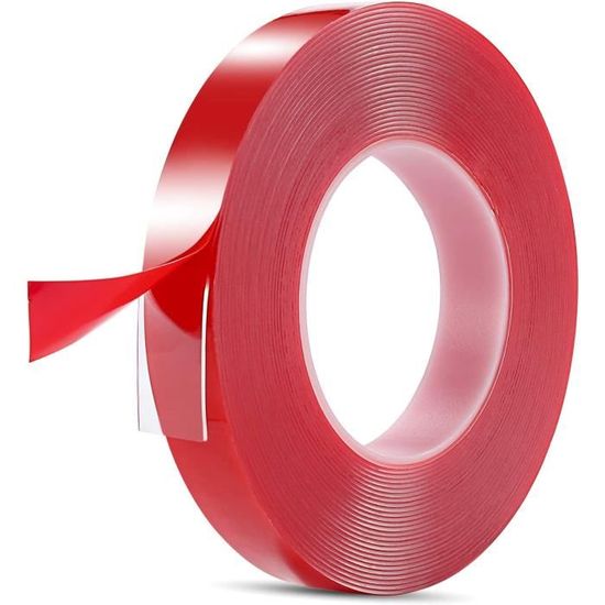 Ruban Adhésif Double Face Polyvalent - Pour Tapis, Amovible, Sans Résidus, Neuf
