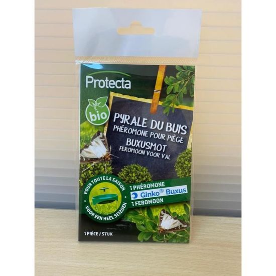Piège à Phéromones Pyrale Du Buis - Pack De 2 Pièges XL Pro + 2 Recharges