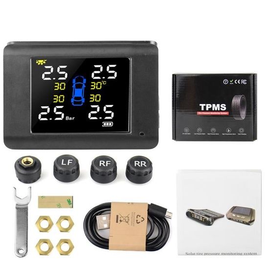 Vente Système de surveillance de la pression des pneus de voiture TPMS