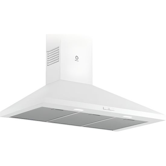 hotte standard balay 3bc696mb 90 cm 600 m3 h 69 db 220w blanc cdiscount electromenager