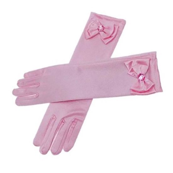 Gants Conducteurs Femme Avec Noeud Papillon Décoratif - Noir - Nylon/Spandex - Neuf Avec Étiquettes NOVAGO