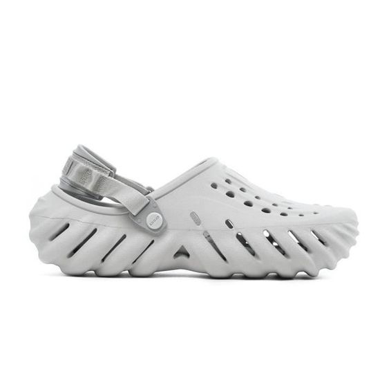Chaussures CROCS Echo Clog Gris Homme Adulte Cdiscount Chaussures