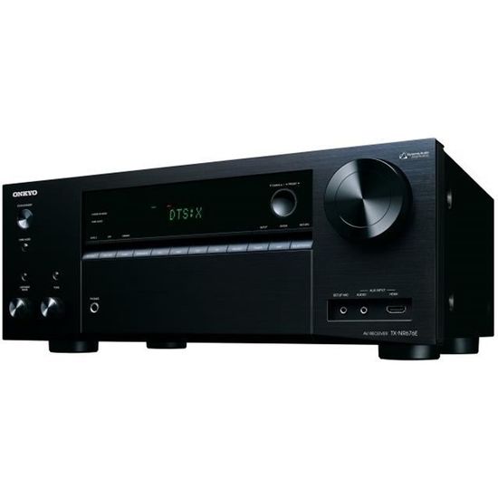ONKYO TX-NR676E Ampli-tuner A/V réseau 7.2 canaux - Dolby Atmos - Noir