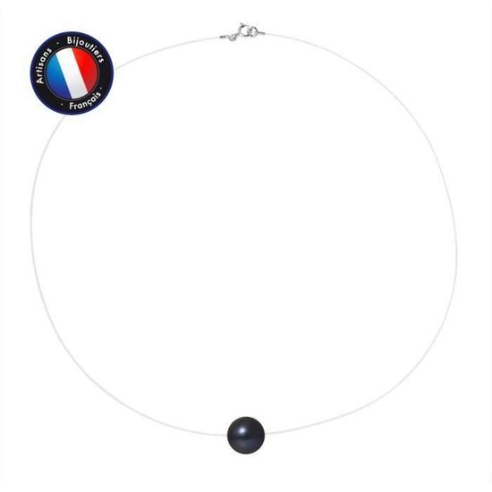 Collier Ras De Cou En Perles De Culture D'eau Douce Véritable - Blanc, Occasion En Très Bon état