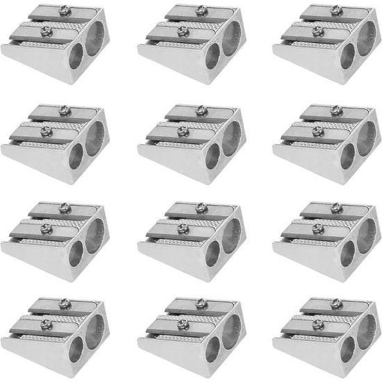 Lot De 4 Taille-crayons Avec Boîte, Taille-crayon Avec Réservoir