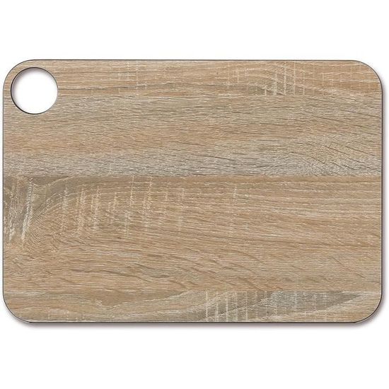 Planche à Découper En Fibre De Bois + Silicone, Noir, 30x21,5 Cm