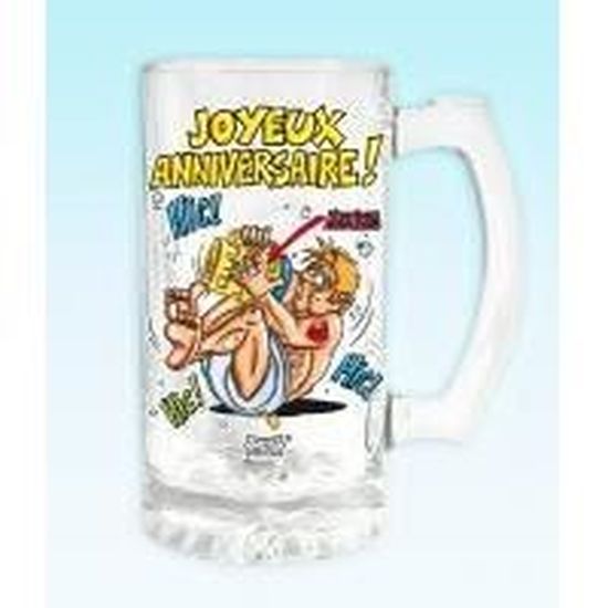 Chope De Biere Joyeux Anniversaire Cdiscount Maison