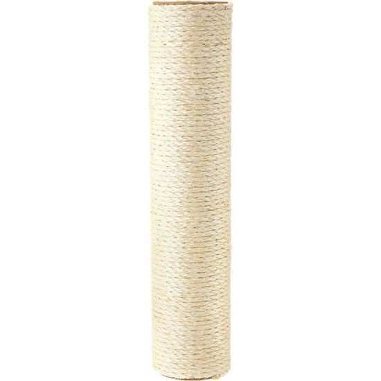 Poteau à Griffer De Remplacement Pour Arbre à Chat - Sisal Naturel - Diamètre 7cm, Longueur 50cm