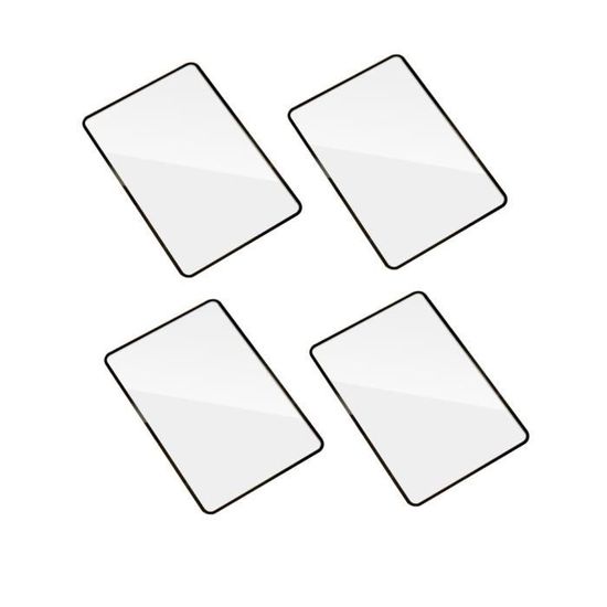 Lunettes Loupe +1.50 - Lot De 4 - Cadre Noir Rétro - Anti Lumière Bleue - Confortables