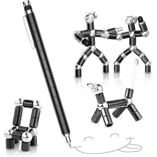 DAOUZL Stylo Magnétique, Stylo Magnétique De Décompression, Stylo Magnétique Multifonctionnel