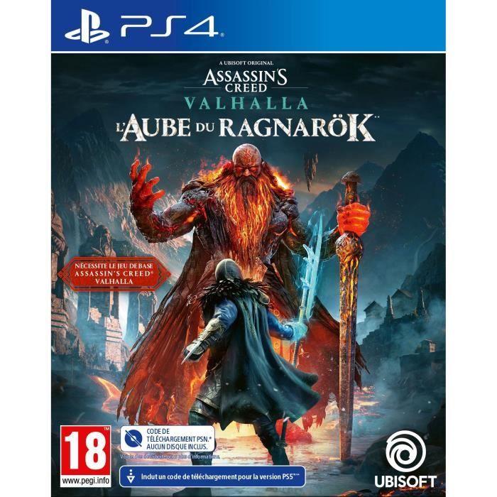 Ubisoft Assassin'S Creed Valhalla Extension L'Aube Du Ragnarok Jeu PS4