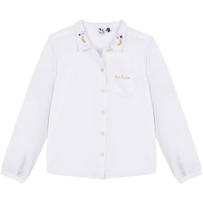 Chemise blanche enfant fille clearance