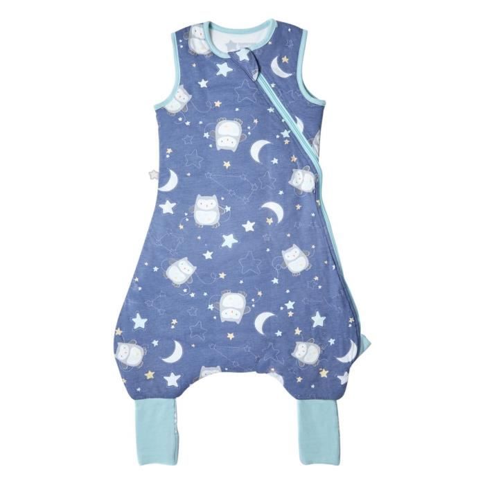 TOMMEE TIPPEE Gigoteuse - 18 à 36 mois - Tissu Léger printemps été - Pieds dehors - Motif Ollie la Chouette
