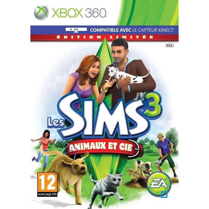 Les Sims 3 Animaux et Cie Edition Limitée XBOX 360