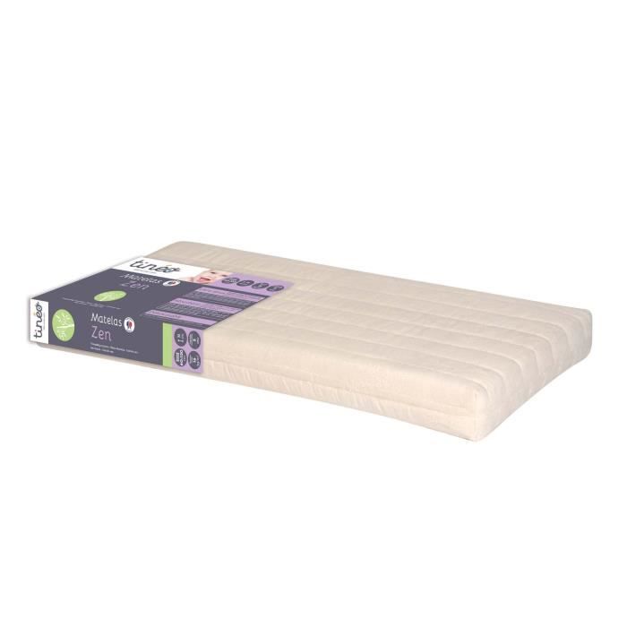 Tineo Matelas Zen Dehoussable 60x1 Cm Cdiscount Puericulture Eveil Bebe