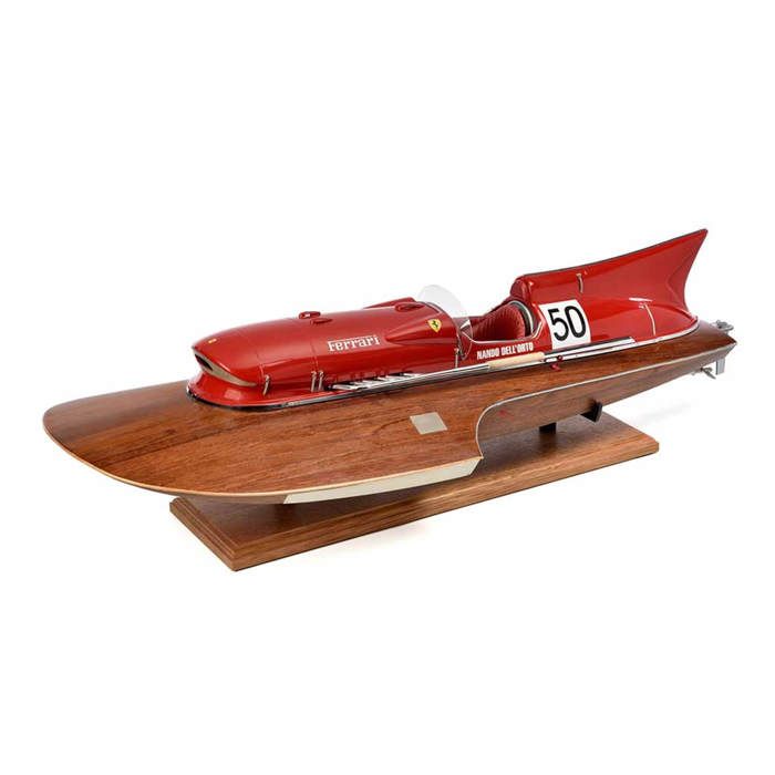 Maquette bateau en bois : Arno XI Ferrari Coloris Unique