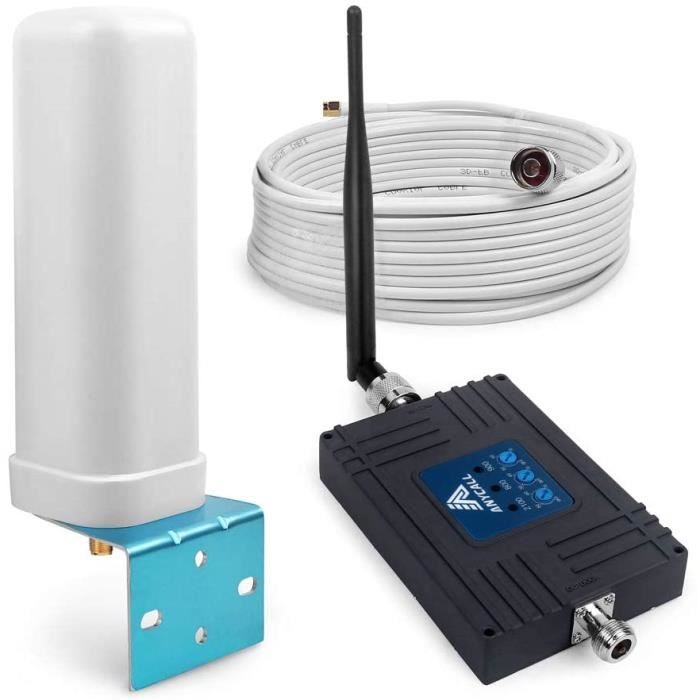 Amplificateurs de signal pour parabole ANYCALL Tri-Bande Booster Signal Mobile, 4G-3G-2G Ampli Signal, Amplificateur de 8094
