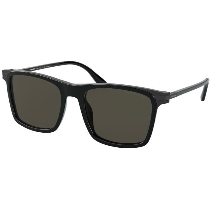 Prada PRADA PR 19XS 54/19/145 BLACK/GREY acétate homme PRADA PR