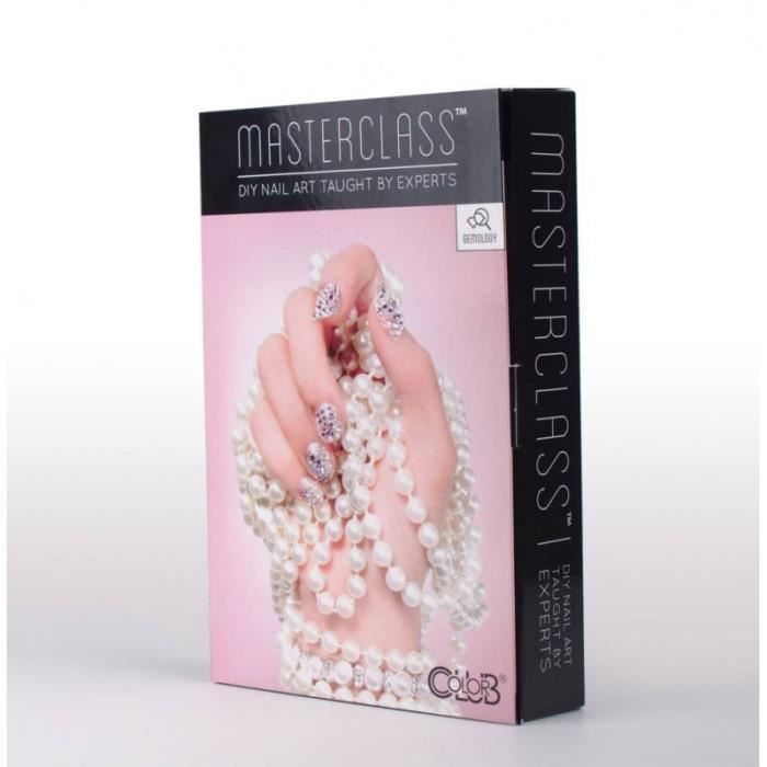 Kit Masterclass - Gemology Kit de manucure avec strasse coffret manucure Color Club