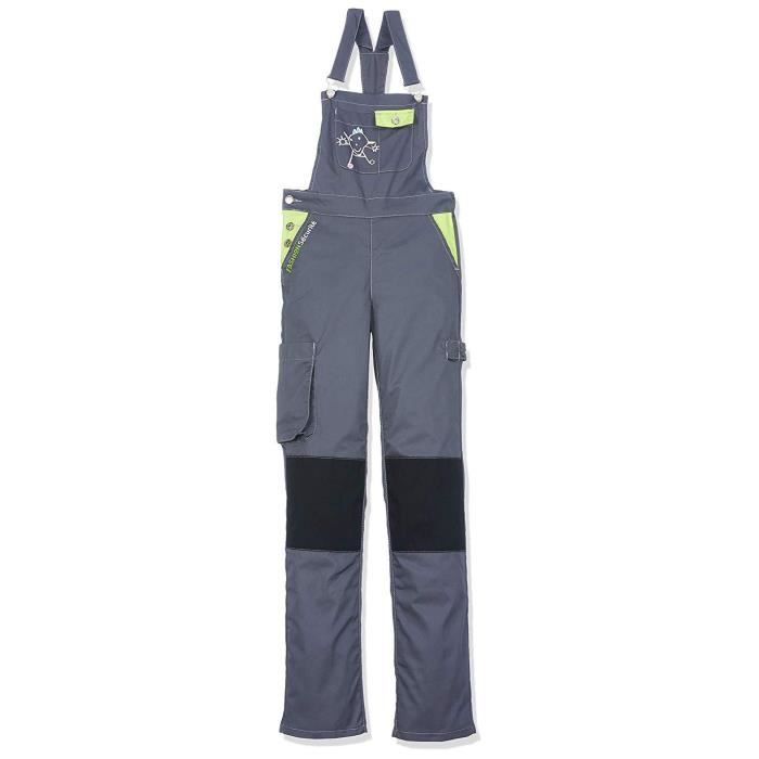 Fashion Sécurité FASHION SECURITE - PEP's - Salopette de Travail - Femme - Gris (Gris/citron) - Taille: XS (34) - 660140