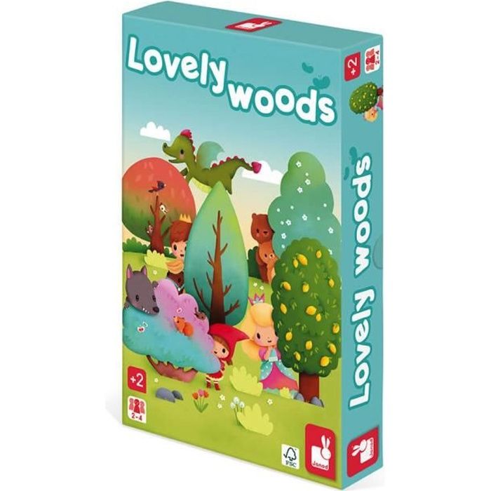 Lovely Woods - Jeu de Société Enfant - Dès 2 ans