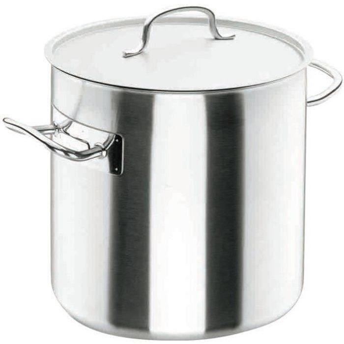 Marmite traiteur Inox pro D : 40 cm + couvercle - inox