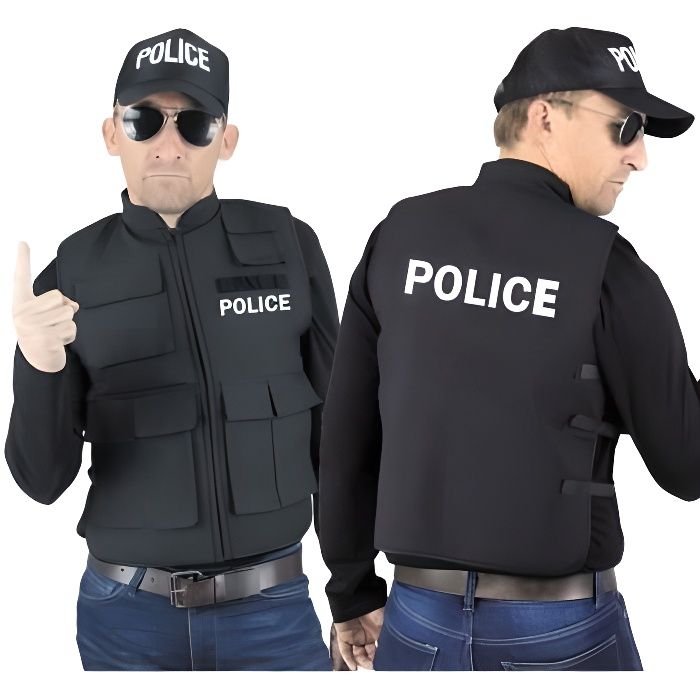 GILET PARE-BALLES POLICE M/L