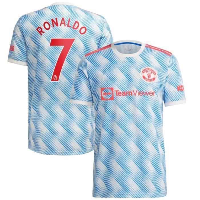 Maillot de Foot Maillot MANCHESTER UNITEDx Ronaldo Third 2021-2022 - Blanc
