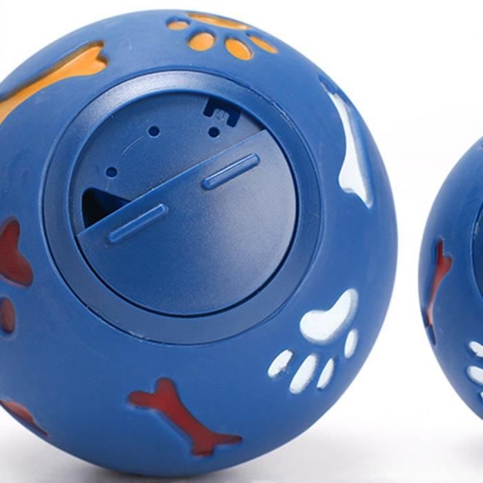Pet Toys Jouet pour chien résistant aux morsures Chiots non toxiques Chiens Jouet interactif, bleu, 110 mm
