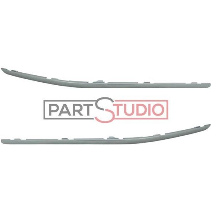 Set de joncs chromés pare chocs arrière PEUGEOT 407 09/08 => pour modèles break = 7452WE - PG3905G