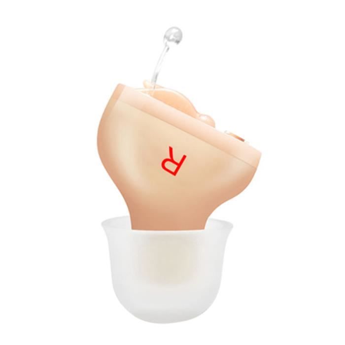 1 PC Mini prothèse auditive Invisible Inner Ear Clear Amplificateur de son Enhancer pour les personnes âgées - AMPLIFICATEUR