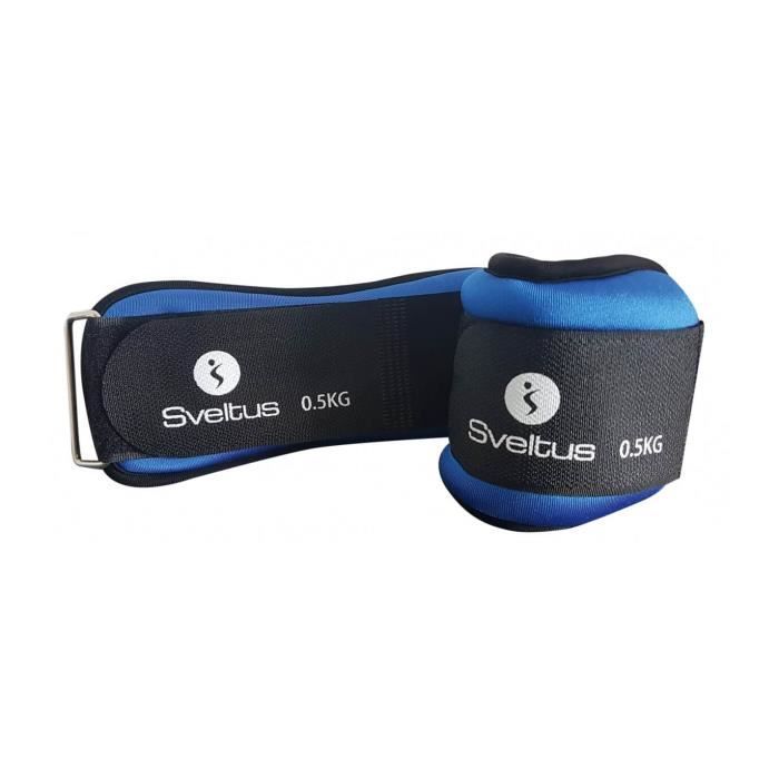 SVELTUS - Bracelet lesté 500 g x2