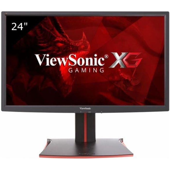 ViewSonic Ecran Gamer XG2401 24- FULL HD 1920 x 1080 144Hz Dalle TN