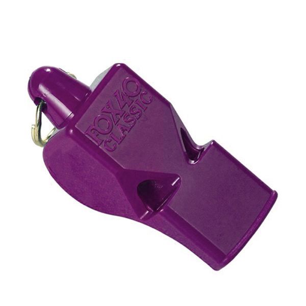 Sifflet FOX 40 strident sans bille Violet