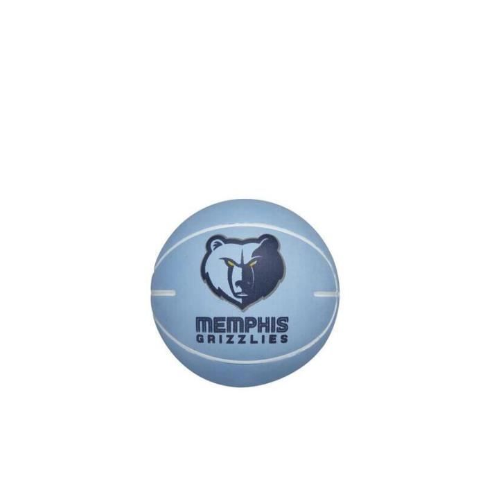 Ballon NBA Dribbler Memphis Grizzlies - bleu ciel - Taille 3