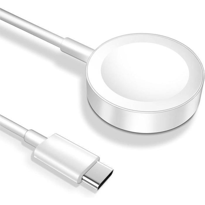 Prise Charge Rapide 20W USB-C Pour Apple Watch - Compatible Série 10 à 1, Ultra 2
