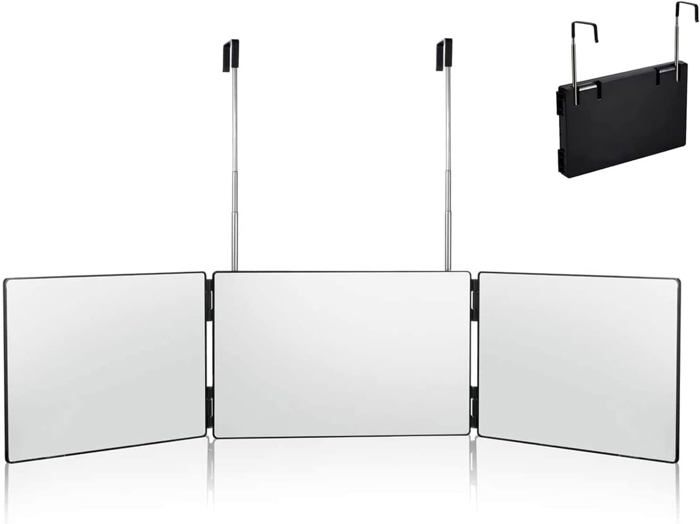 Miroir De Bateau Vue Arrière Grand Angle 11 X 4,2 Pouces – Rétroviseur Marin En PP Résistant, Montage Facile, Pour Ski Nautique, Wakeboard Et Balades