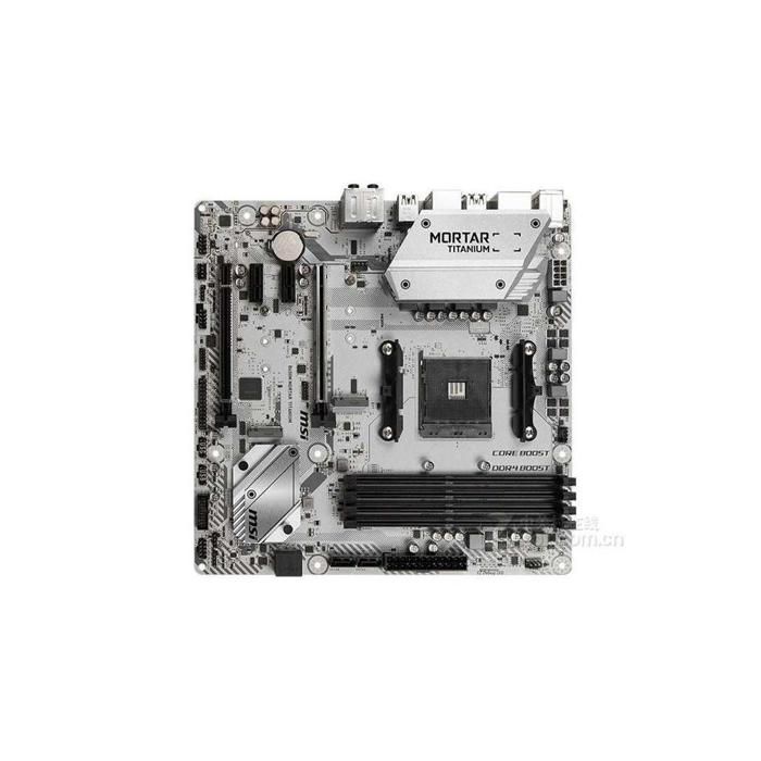 Carte mère MSI B450M MORTAR AMD B450 Socket AM4 4xDDR4 SDRAM Micro ATX