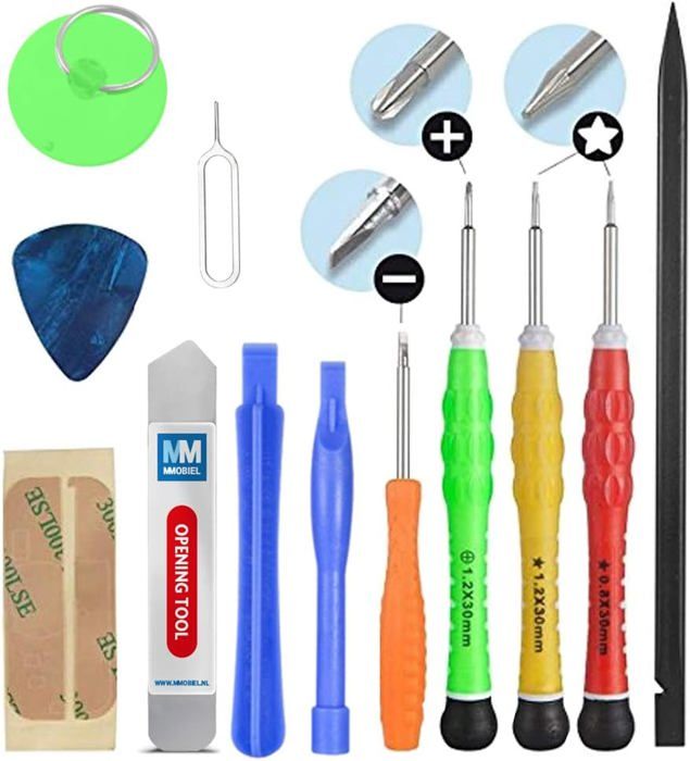 Kit Outils 4 Pièces Pour Démontage Smartphone Et Tablette - Tournevis Universels