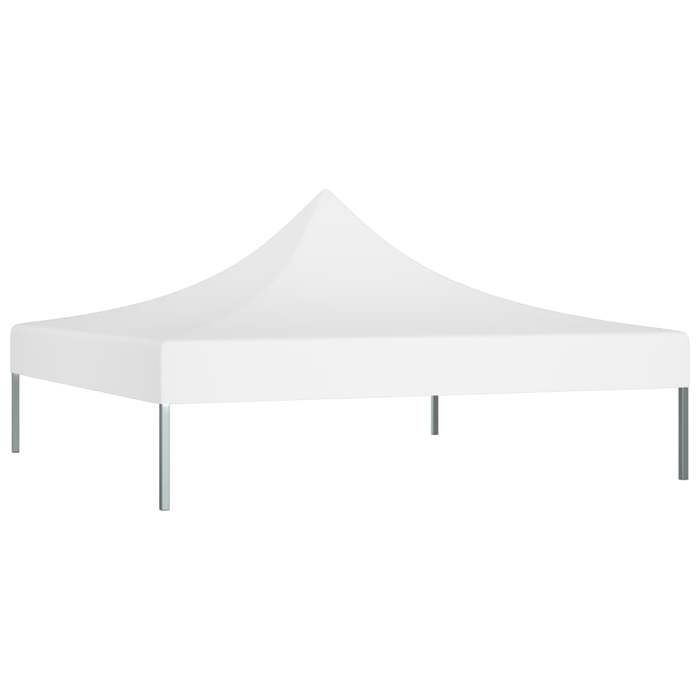 Toit Tonnelle/Belvédère de jardin UU - Toit de tente de réception 2x2 m Blanc 270 g/m² SMGCC238486