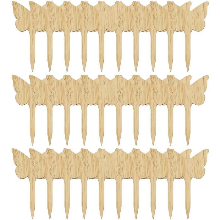 30 Marqueurs De Jardin En Acier Inoxydable - Piquets 20 Cm Pour Identifier Plantes Et Légumes