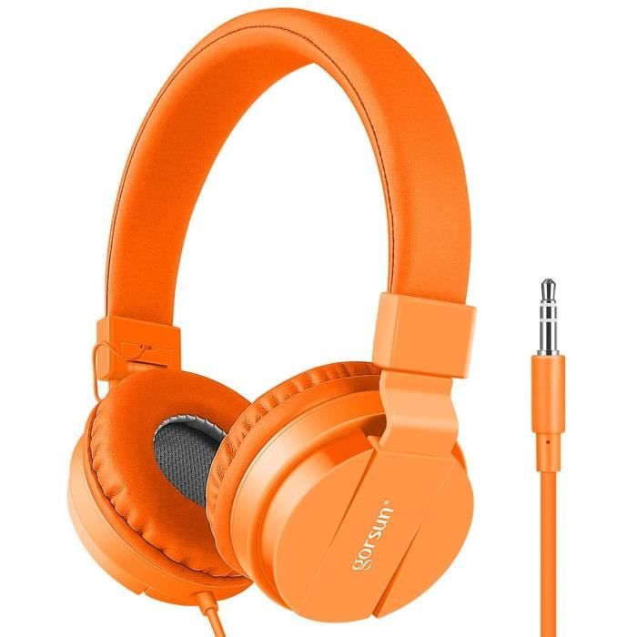 Uonlytech Écouteurs Casque Bandeau Casque Rembourré Casque