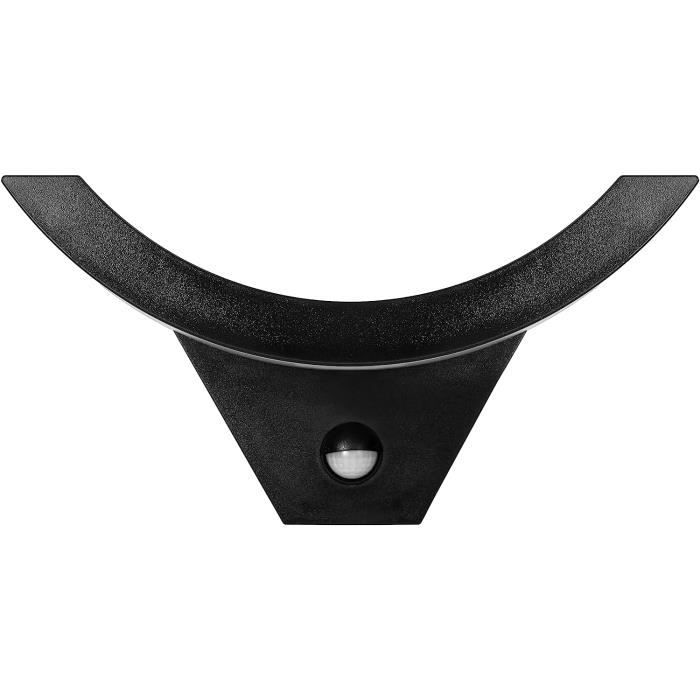 SPINEL LED 10W, Luminaire De Jardin Avec Détecteur De Mouvement 140st, 800lm, IP54, 4000K, IK10, Gris - Vente En Ligne De Matériel électrique