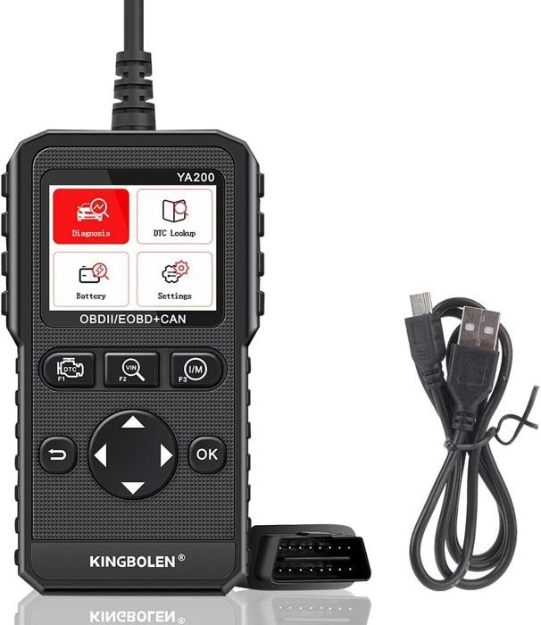 Outil de Diagnostic Auto OBD2 Scanner Lecteur de Code Voiture avec Fonctions OBD-II complètes - Multimarque En Français