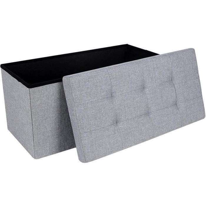 Meuble Chaussures No185 Tissu Tabouret Pouf Coffre Boite Siege