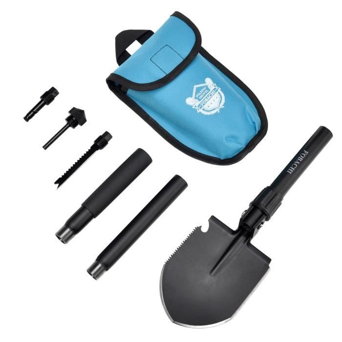 Pelle Pliante Militaire Green Oceanside - Pelle De Survie En Acier Inox, Pour Camping Et Jardin