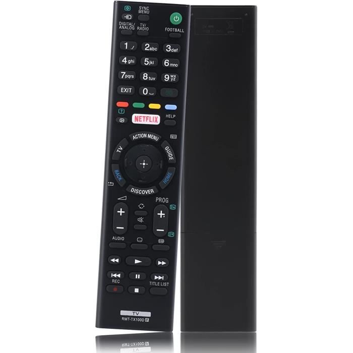 Télécommande Sony RMT-TX100D pour téléviseur Sony Bravia TV LCD